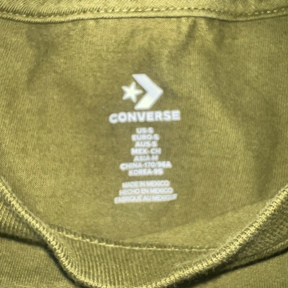 Converse Short Sleeve Tees in Green and Brown- Men’s medium- 2 pack - Picture 3 of 8